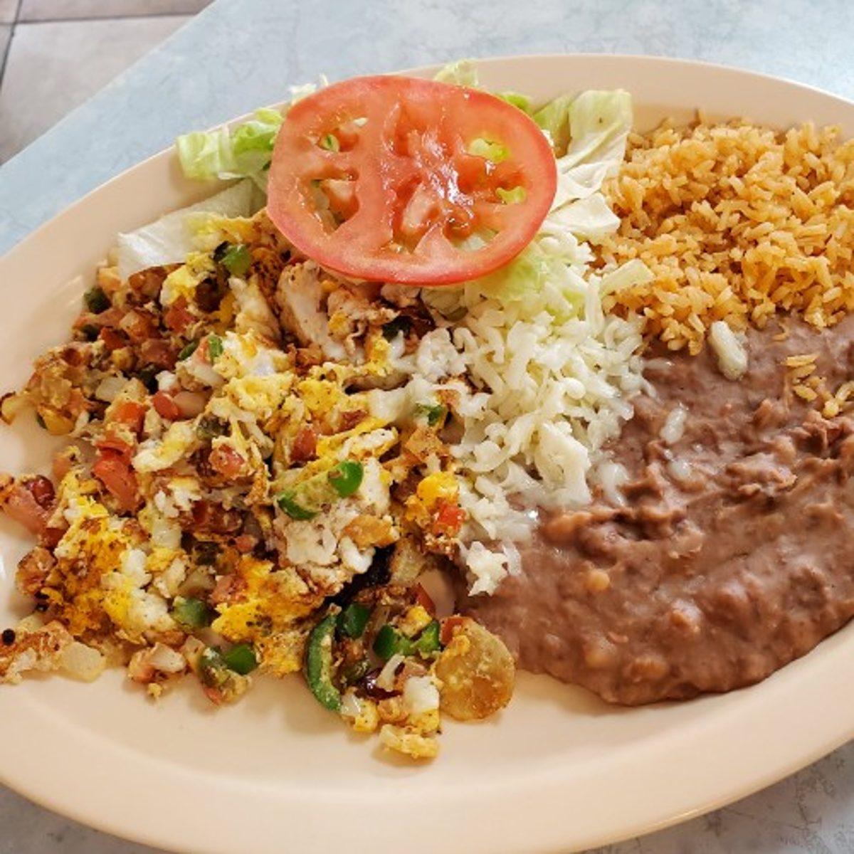 Huevos a La Mexicana