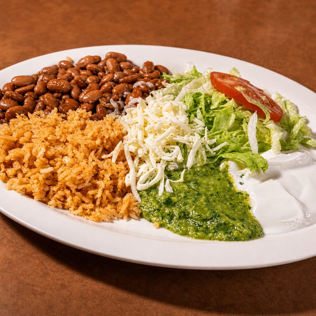 Vegetarian Plate.